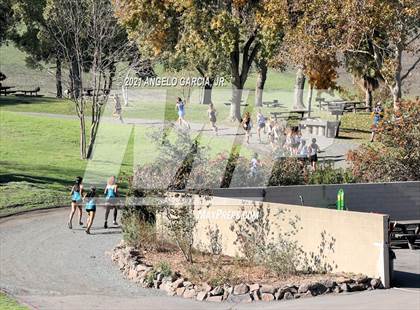 Thumbnail 3 in Bay Valley Athletic League Girls Cross Country Championship photogallery.