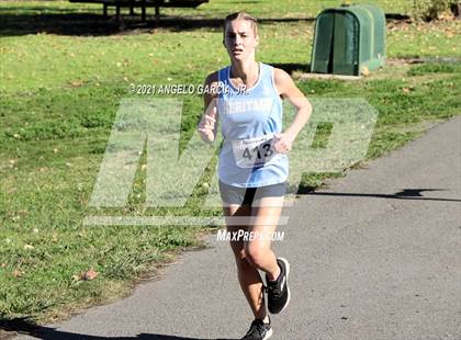 Thumbnail 1 in Bay Valley Athletic League Girls Cross Country Championship photogallery.