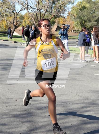 Thumbnail 2 in Bay Valley Athletic League Girls Cross Country Championship photogallery.