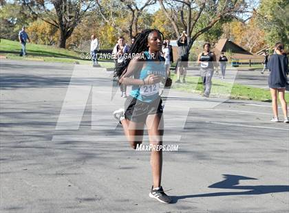 Thumbnail 3 in Bay Valley Athletic League Girls Cross Country Championship photogallery.
