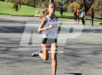 Thumbnail 1 in Bay Valley Athletic League Girls Cross Country Championship photogallery.