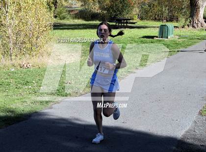 Thumbnail 3 in Bay Valley Athletic League Girls Cross Country Championship photogallery.