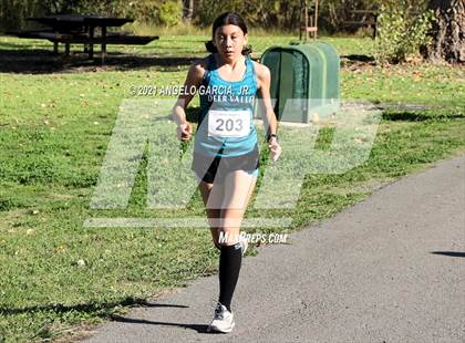 Thumbnail 1 in Bay Valley Athletic League Girls Cross Country Championship photogallery.