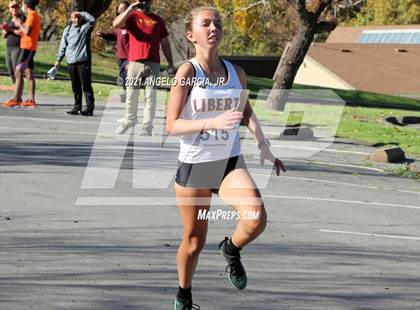 Thumbnail 1 in Bay Valley Athletic League Girls Cross Country Championship photogallery.