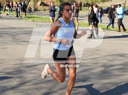 Thumbnail 1 in Bay Valley Athletic League Girls Cross Country Championship photogallery.