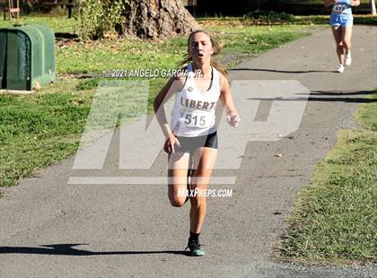 Thumbnail 2 in Bay Valley Athletic League Girls Cross Country Championship photogallery.