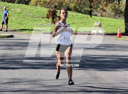 Thumbnail 3 in Bay Valley Athletic League Girls Cross Country Championship photogallery.