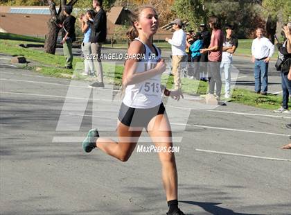 Thumbnail 3 in Bay Valley Athletic League Girls Cross Country Championship photogallery.