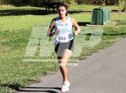 Thumbnail 2 in Bay Valley Athletic League Girls Cross Country Championship photogallery.