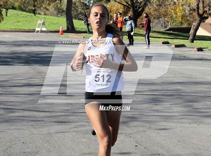 Thumbnail 2 in Bay Valley Athletic League Girls Cross Country Championship photogallery.