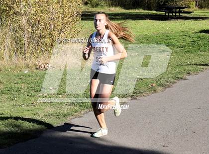 Thumbnail 2 in Bay Valley Athletic League Girls Cross Country Championship photogallery.