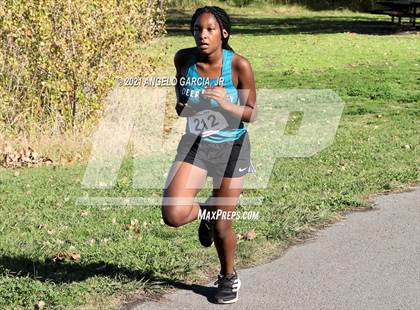 Thumbnail 2 in Bay Valley Athletic League Girls Cross Country Championship photogallery.