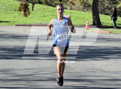 Thumbnail 2 in Bay Valley Athletic League Girls Cross Country Championship photogallery.