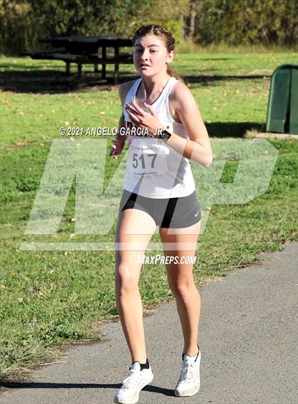 Thumbnail 1 in Bay Valley Athletic League Girls Cross Country Championship photogallery.