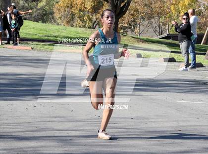 Thumbnail 3 in Bay Valley Athletic League Girls Cross Country Championship photogallery.