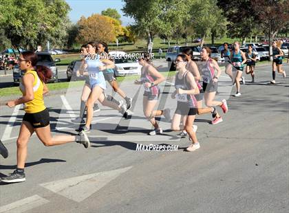 Thumbnail 3 in Bay Valley Athletic League Girls Cross Country Championship photogallery.