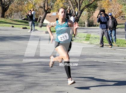 Thumbnail 1 in Bay Valley Athletic League Girls Cross Country Championship photogallery.