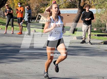 Thumbnail 3 in Bay Valley Athletic League Girls Cross Country Championship photogallery.