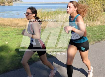 Thumbnail 2 in Bay Valley Athletic League Girls Cross Country Championship photogallery.