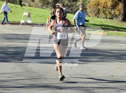 Thumbnail 3 in Bay Valley Athletic League Girls Cross Country Championship photogallery.