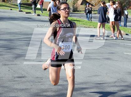 Thumbnail 2 in Bay Valley Athletic League Girls Cross Country Championship photogallery.
