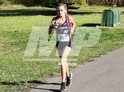 Thumbnail 1 in Bay Valley Athletic League Girls Cross Country Championship photogallery.