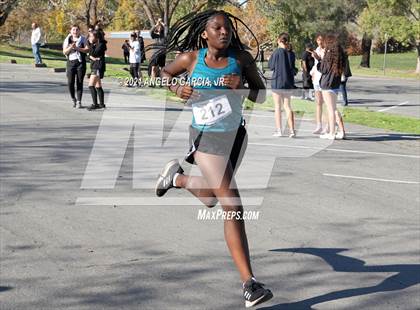 Thumbnail 1 in Bay Valley Athletic League Girls Cross Country Championship photogallery.