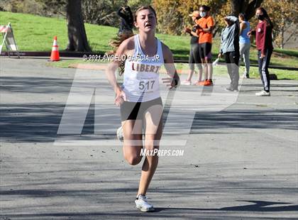 Thumbnail 1 in Bay Valley Athletic League Girls Cross Country Championship photogallery.