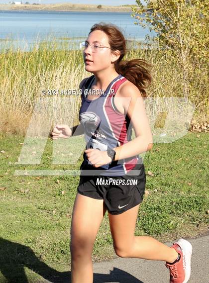 Thumbnail 2 in Bay Valley Athletic League Girls Cross Country Championship photogallery.