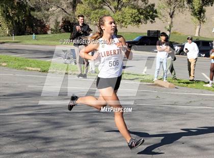 Thumbnail 2 in Bay Valley Athletic League Girls Cross Country Championship photogallery.