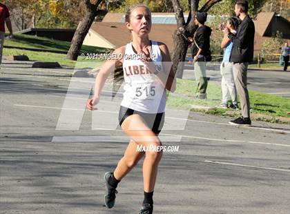 Thumbnail 2 in Bay Valley Athletic League Girls Cross Country Championship photogallery.