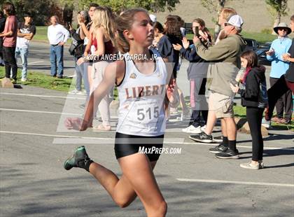 Thumbnail 1 in Bay Valley Athletic League Girls Cross Country Championship photogallery.