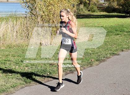 Thumbnail 2 in Bay Valley Athletic League Girls Cross Country Championship photogallery.