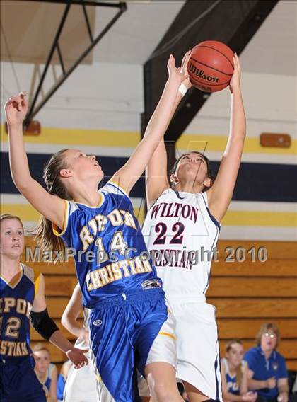 Thumbnail 3 in Ripon Christian vs. Wilton Christian (CIF SJS D5 Playoffs) photogallery.