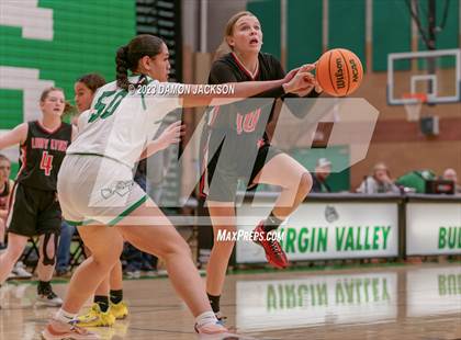 Thumbnail 2 in Lincoln County vs Virgin Valley (2A 3A Challenge @ VVHS) photogallery.