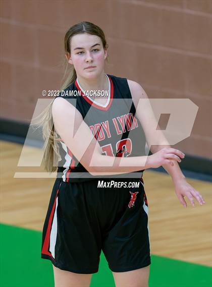 Thumbnail 3 in Lincoln County vs Virgin Valley (2A 3A Challenge @ VVHS) photogallery.