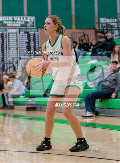 Thumbnail 3 in Lincoln County vs Virgin Valley (2A 3A Challenge @ VVHS) photogallery.