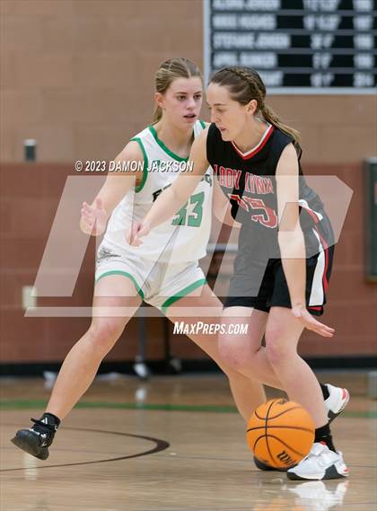 Thumbnail 2 in Lincoln County vs Virgin Valley (2A 3A Challenge @ VVHS) photogallery.