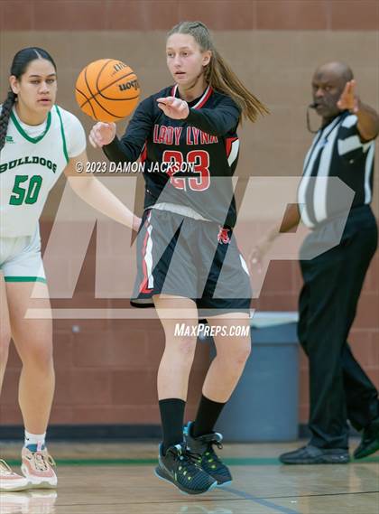 Thumbnail 3 in Lincoln County vs Virgin Valley (2A 3A Challenge @ VVHS) photogallery.