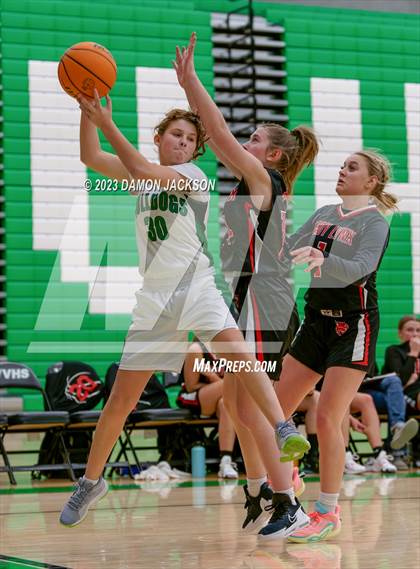 Thumbnail 2 in Lincoln County vs Virgin Valley (2A 3A Challenge @ VVHS) photogallery.