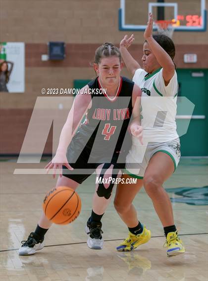 Thumbnail 3 in Lincoln County vs Virgin Valley (2A 3A Challenge @ VVHS) photogallery.