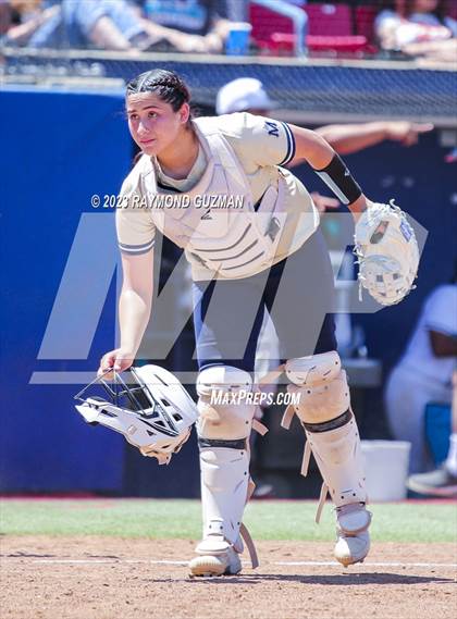 Thumbnail 1 in Mission Prep @ Orange Cove (2023 CIF CS Softball Championships-DIVISION 4) photogallery.