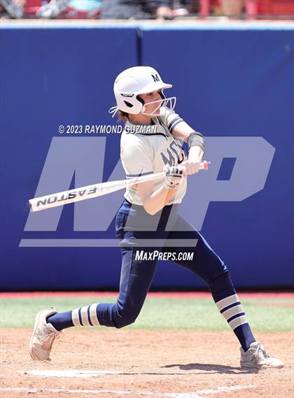 Thumbnail 1 in Mission Prep @ Orange Cove (2023 CIF CS Softball Championships-DIVISION 4) photogallery.