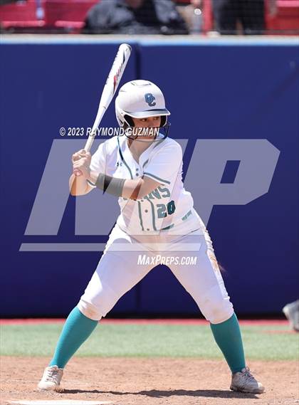 Thumbnail 2 in Mission Prep @ Orange Cove (2023 CIF CS Softball Championships-DIVISION 4) photogallery.