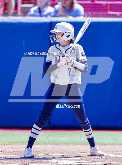 Thumbnail 1 in Mission Prep @ Orange Cove (2023 CIF CS Softball Championships-DIVISION 4) photogallery.