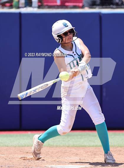 Thumbnail 2 in Mission Prep @ Orange Cove (2023 CIF CS Softball Championships-DIVISION 4) photogallery.