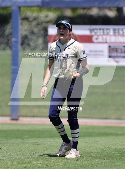 Thumbnail 1 in Mission Prep @ Orange Cove (2023 CIF CS Softball Championships-DIVISION 4) photogallery.