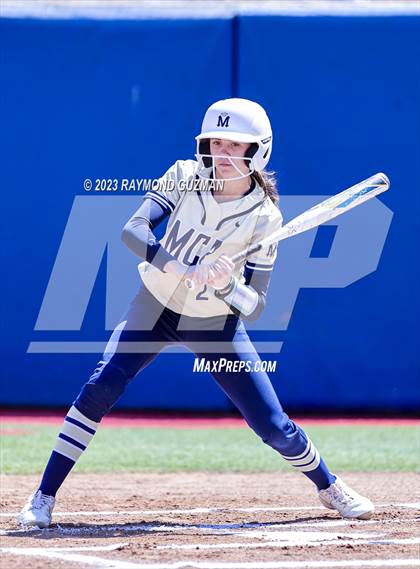 Thumbnail 1 in Mission Prep @ Orange Cove (2023 CIF CS Softball Championships-DIVISION 4) photogallery.