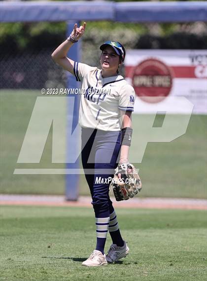 Thumbnail 2 in Mission Prep @ Orange Cove (2023 CIF CS Softball Championships-DIVISION 4) photogallery.