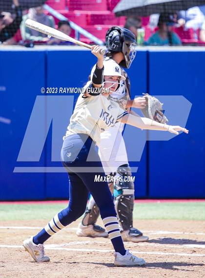 Thumbnail 1 in Mission Prep @ Orange Cove (2023 CIF CS Softball Championships-DIVISION 4) photogallery.